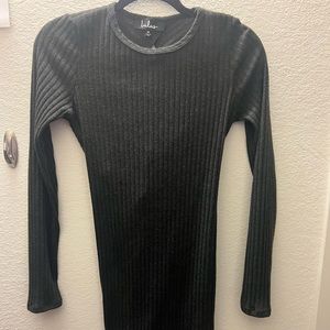 Lulu’s Dark Green Knit Dress